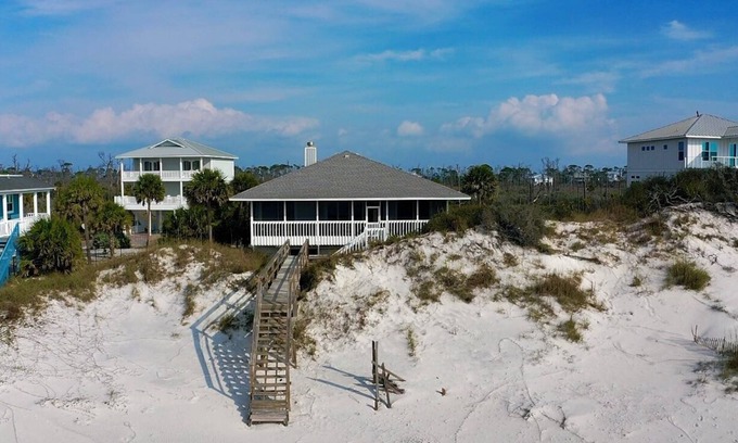 Port St. Joe Casa | Secluded Dunes, gulf front w/heated pool, private beach access!