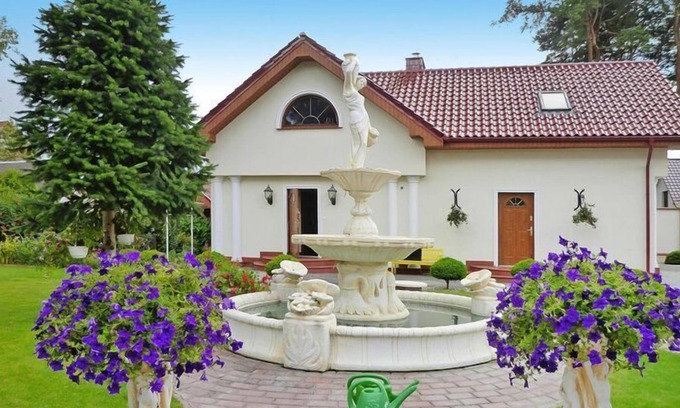 Orlinki Casa | Casa de vacaciones apartada en Swibno con parrilla