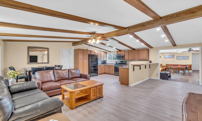 Lower Township Casa | Secluded Home "Behind The Vines". SLEEPS 22 on over an acre!