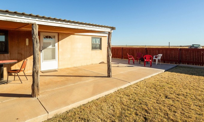 Welch Casa | Secluded home with AC, porch, firepit & entertaining amenities - dog-friendly