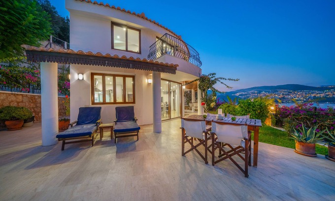 Kalkan Villa | Luxury Sea Front Villa with Sea Views and Private Heated Pool