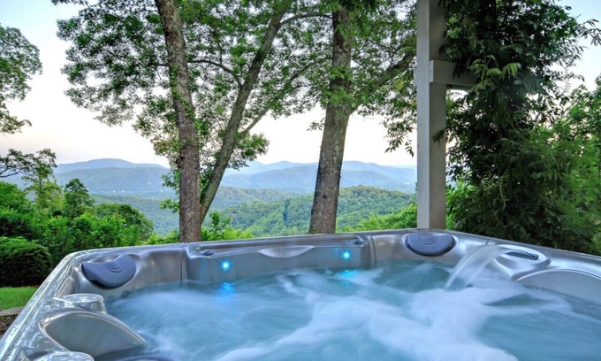 Skyland Casa | Secluded Mountaintop Luxury Estate, Spectacular Views, Jacuzzi, Ping Pong