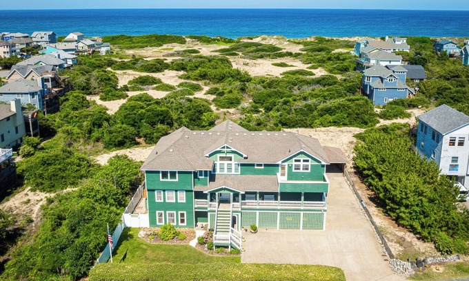 Colington Casa | Oceanside - Ocean Views Elevator , Private Pool, Hot Tub Family and Pet Friendly