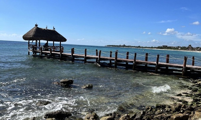 Akumal Condominio | Secluded paradise! Brand new large studio condo with direct beach access.