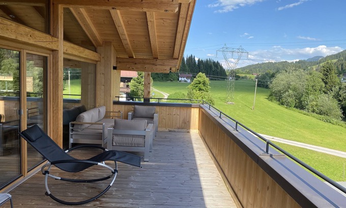 Scheffau am Wilden Kaiser Apartamento | Seeebach Chalets - vacaciones de lujo en 2 plantas!