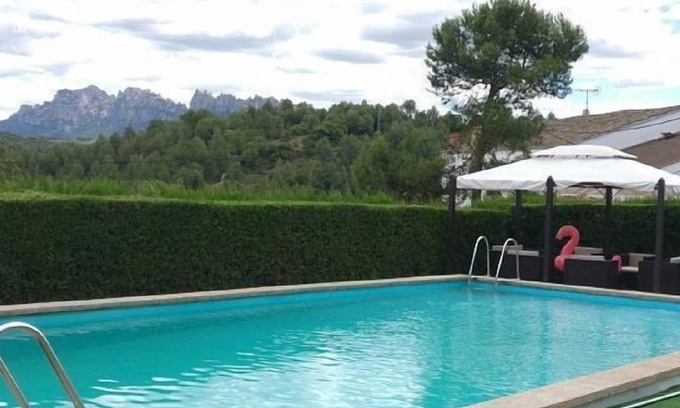 Sant Salvador de Guardiola Cabaña | Casa rural (alquiler íntegro) Mas Set-Rengs para 4 personas