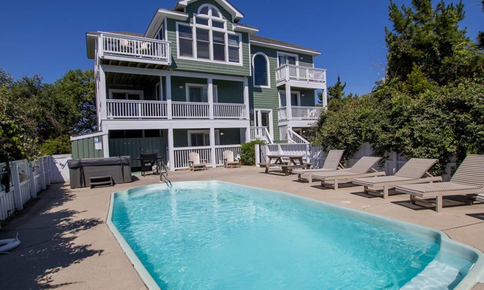 Ocean Sands Casa | OS6B, Seashell / Semi-Oceanfront, 6 habitaciones, 5. 5 baños