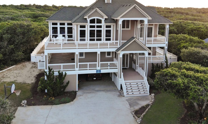 Pine Island Casa | Semi Ocean Front Estate en North Carolinas Outer Banks en Corolla cerca de Duck OBX