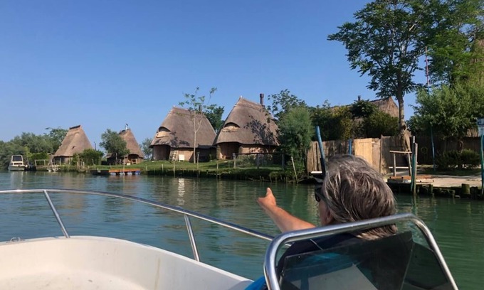San Giorgio di Livenza Apartamento | Enviar apartamento 100m², planta baja, con piscina, alquiler de botes