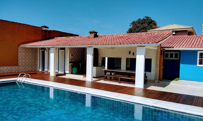 Jardim Real Casa | SENSACIONAL! GRAN CASA, PISCINA, GRANDE BEACH - BAÑO DE FLORIDA