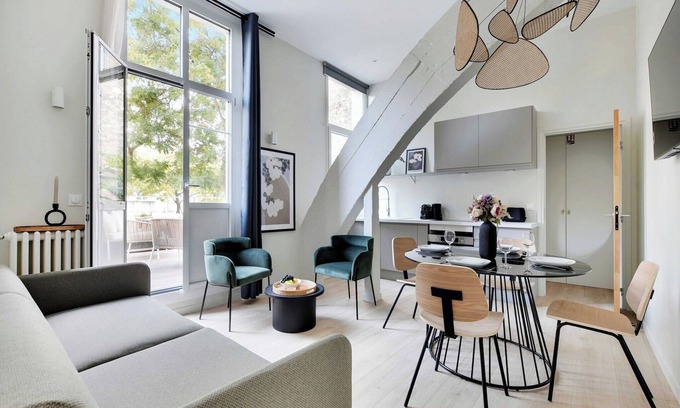 Quartier de Javel Apartamento | Apartamento Serein - 1BR/4P - Beaugrenelle