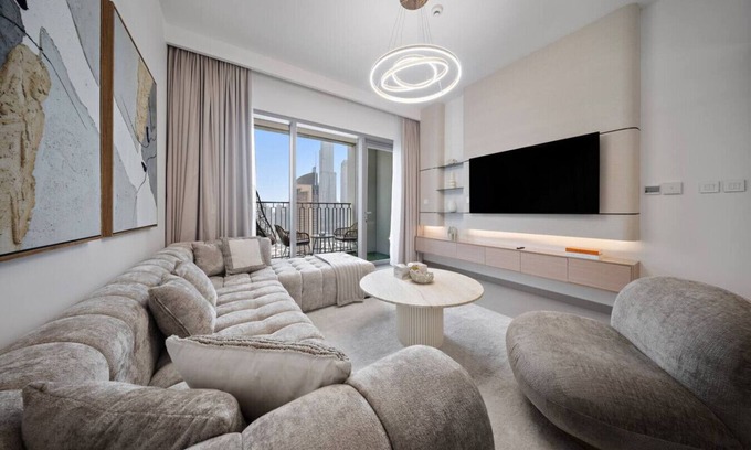 Za'abeel 2 Apartamento | Serene 2BR w/Burj View DT Dubai