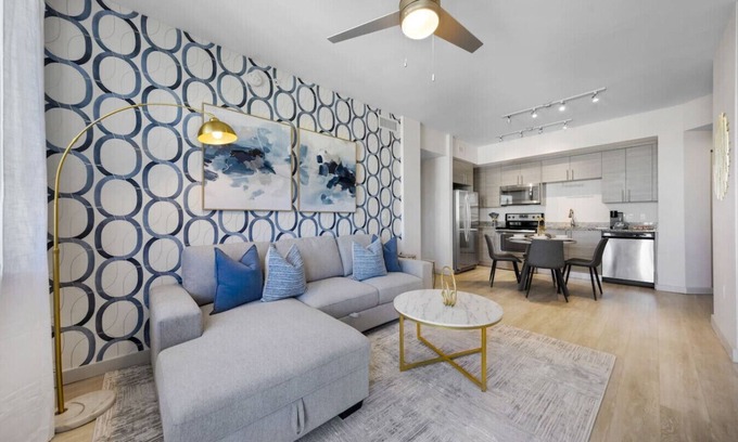 Downtown Fort Lauderdale Apartamento | Serene Bleu in DTWN 3 Min From Las Olas