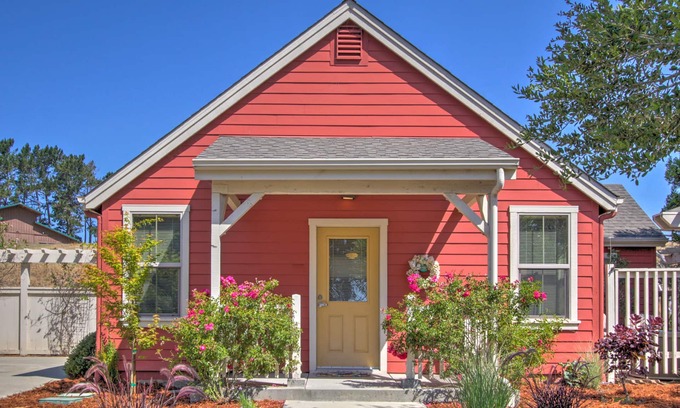 Point Reyes Station Casa | Sereno Bungalow-Style 2BR Point Reyes Station Inicio