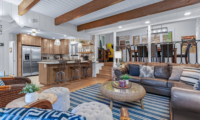 Blue Jay Casa | Serene cabin near Lake Arrowhead Village with wraparound deck & forest views