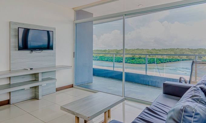 Puntarenas Condominio | Serene condo with ocean views, modern amenities & pool access