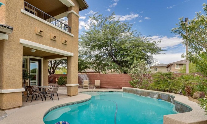 Spring Valley Casa | Serene Las Vegas Home with Heated Pool Near Strip!