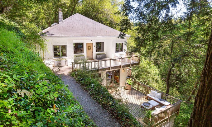 Mill Valley Casa | Serene Mill Valley Gem en las secoyas