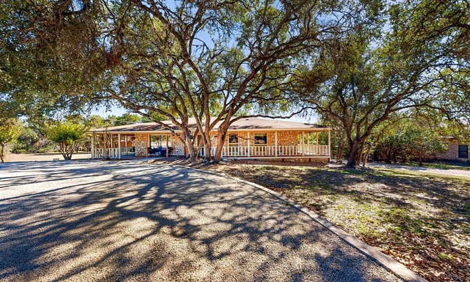 Wimberley Casa | Serene property with two living spaces and large outdoor space - dog-friendly