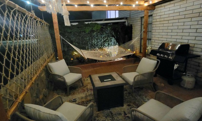 Las Cruces Casa | Serene Spa hot tub Sanctuary with patio for the whole family