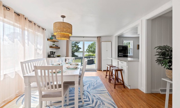 Bass River Casa | Serene Waterview Renovated w/Kayaks Deck Firepit Dogs Welcome 5 Minutes to Ocean