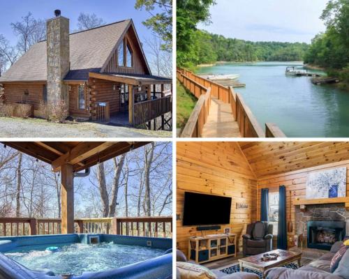 Sevierville Casa | Serenity, A Rustic Log Cabin Retreat