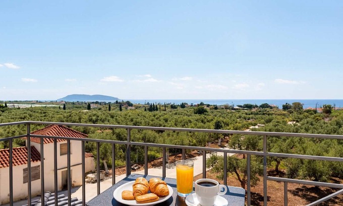 Agrilos Apartamento | Serenity and Views - Beachside Escape