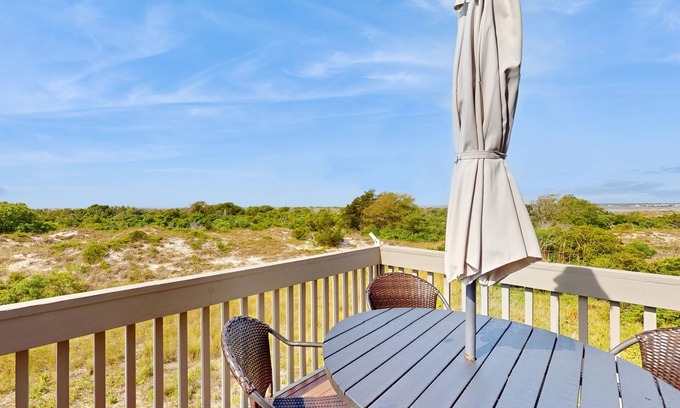 Topsail Beach Casa | Serenity Point duplex - ocean views & community pool - central AC & W/D