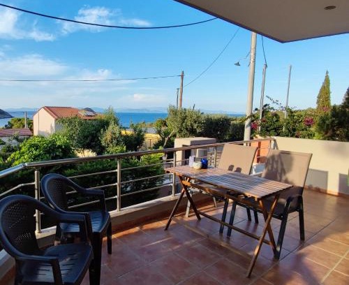Ormos Agiou Ioannou Apartamento | Serenity Villa-Ground floor-Sea view- sea 150m away