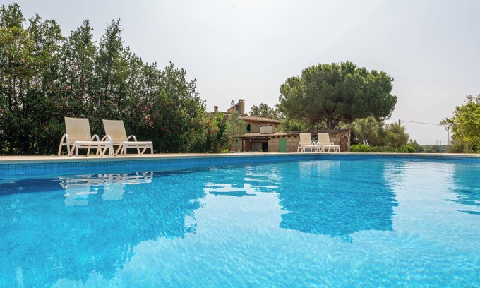Manacor Cabaña | Ses Rotetes: Casa Rural cerca de la playa, con piscina y pista de tenis