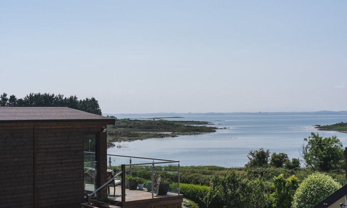 Portaferry Chalet De Esquí | Set on an elevated private site with commanding views over Strangford Lough.