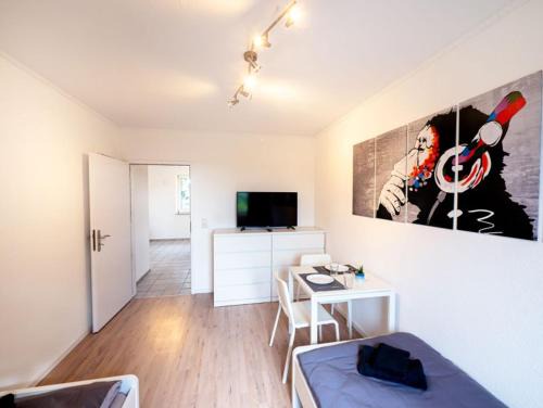 Seth Apartamento | Seth C - Monteursunterkunft - Einzelbetten - gute Anbindung - Bettwäsche