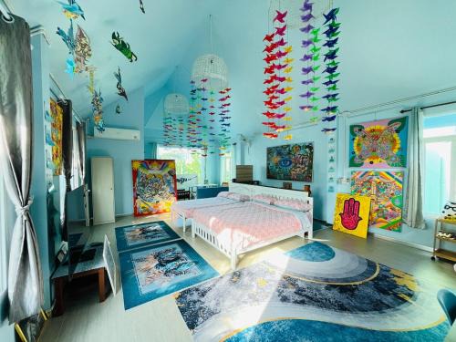 Bang Lamphu Lang Casa | Setthisin Art Boutique House,Iconsiam,BTS Thonburi