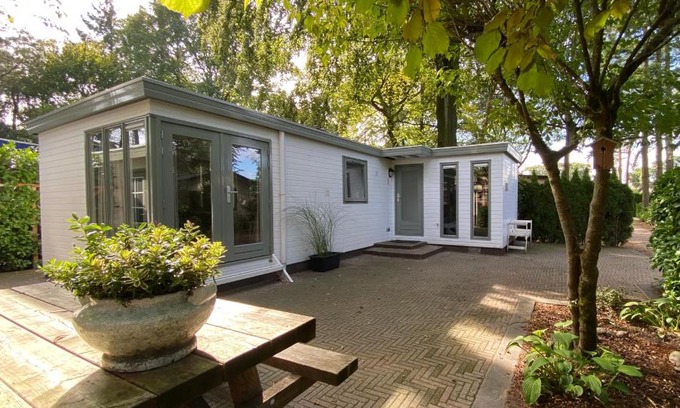 Voorthuizen Chalet De Esquí | Sfeervol Boschalet 5 persoons met Sauna