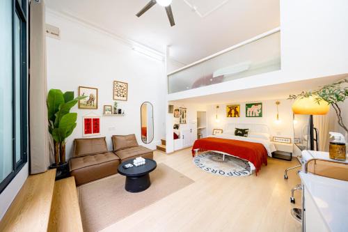 Pudong Apartamento | Shanghai Hills & Zinn Courtyard Guesthouse with 2Bedrooms close to Line 9
