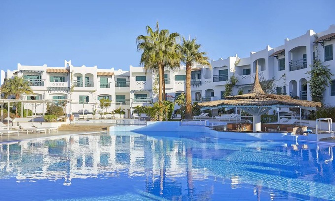Sharm El Sheikh Hotel | Sharm El Sheikh Adventure Begins in Comfortable Family Room with Outdoor Pool