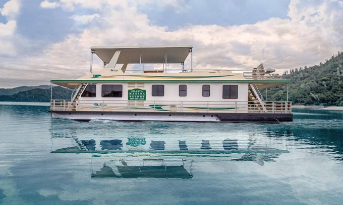 Lakehead Alquiler De Eote | Marina Shasta en la casa flotante Mirage I de Packers Bay