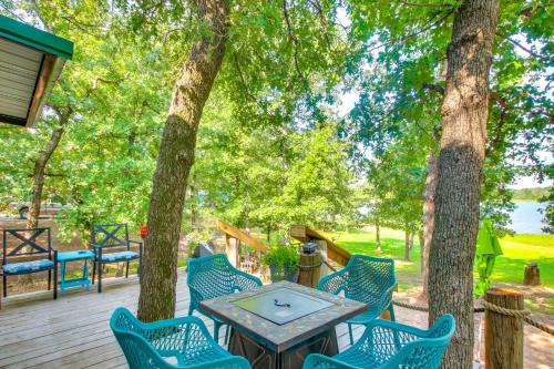 Shawnee Casa | Shawnee Cabin with On-Site Reservoir Access!