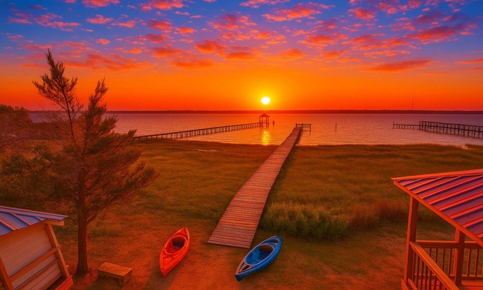 Sealevel Casa | Shell Hill house Waterfront, kayaks, grill, pier