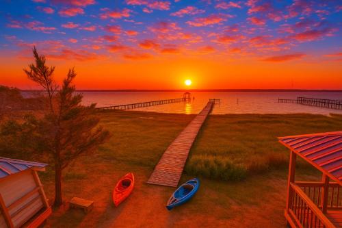 Sealevel Casa | Shell Hill house Waterfront, kayaks, grill, pier