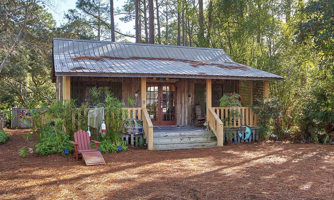Grayton Beach Casa | Shepherd Cottage - Grayton Beach, acogedora cabaña histórica, cerca de la barra roja!