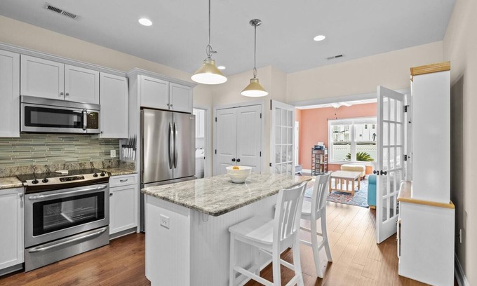 Morehead City Casa | Sherwood Sanctuary- Home with Private Pool in Beaufort, NC