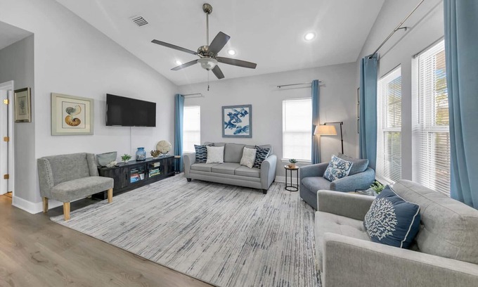 Seagrove Beach Casa | Cerca del mar ya solo 3 cuadras de la playa.