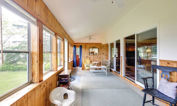 East Sullivan Cabaña | Shorefront House w/ Views, 14 Mi to Acadia NP