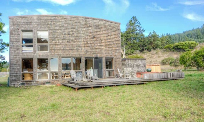 Sea Ranch Casa | Sibley | Beautiful Ocean Views & Hot Tub!
