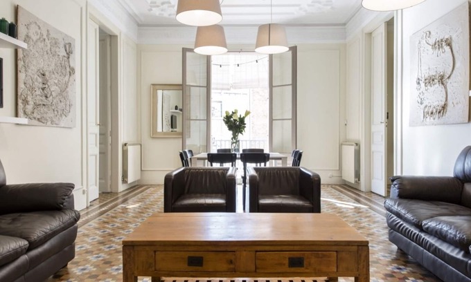 Eixample Apartamento | SibsBcn- Rambla Cozy Big Apart Familia Amigos Negocios