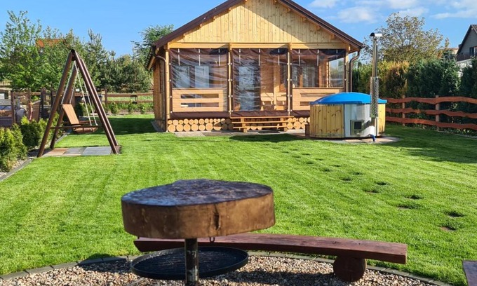 gmina Kurzetnik Casa | Siedlisko nr 5A nad jeziorem Skarlińskim, jezioro, mazury, domki letniskowe, bania