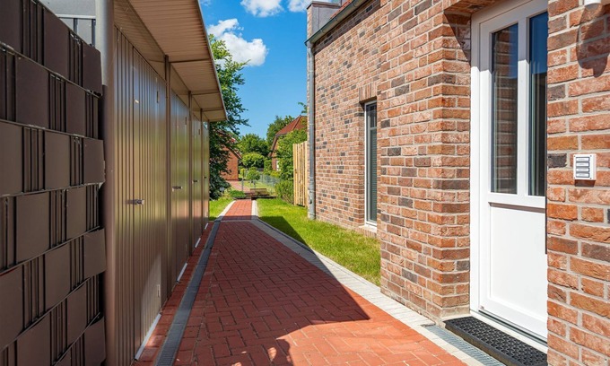Eilsum Apartamento | Sielkieker - Neue 72qm Ferienwohnung für 4 Personen mit Terrasse Direkt am Wasser