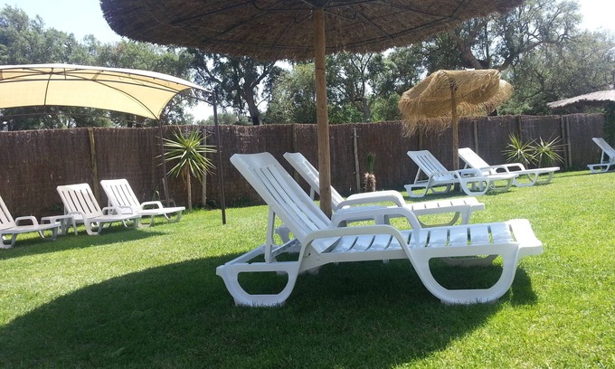 La Codosera Cabaña | Casa rural Sierra San Mamede con WiFi Gratis, BBQ, piscina, ideal para familias