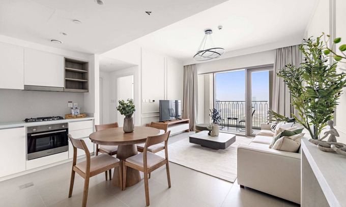 Za'abeel 2 Apartamento | Silkhaus 1BR Downtown Views II | Downtown Elegance